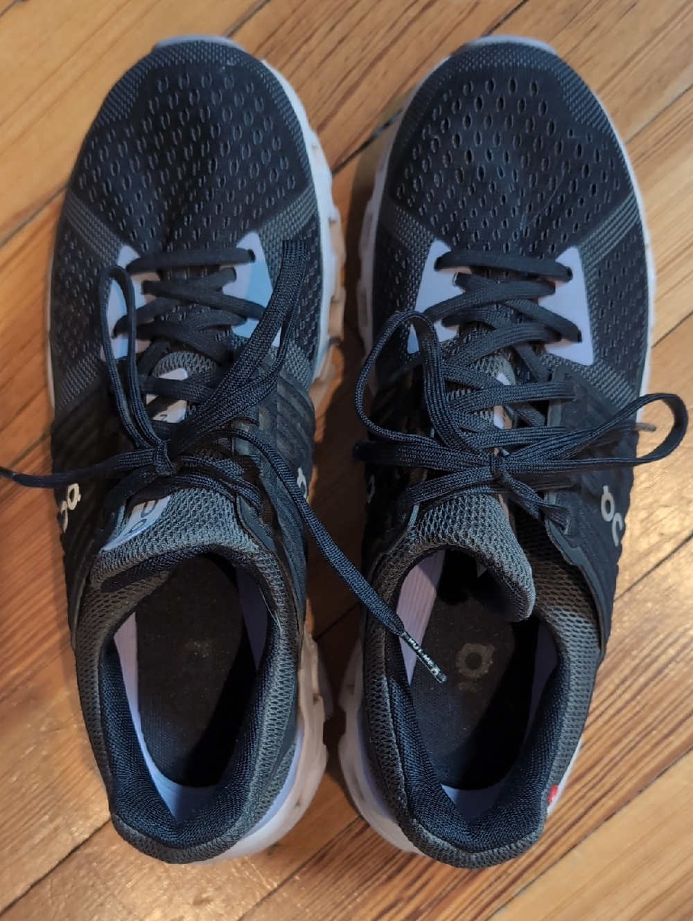 On Cloud Speedboard Black & Lavender Running Sneakers